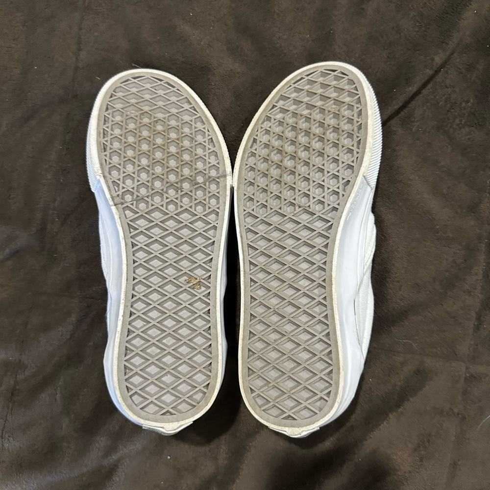 Vans White Slip-On Sneakers - Picture 5 of 5